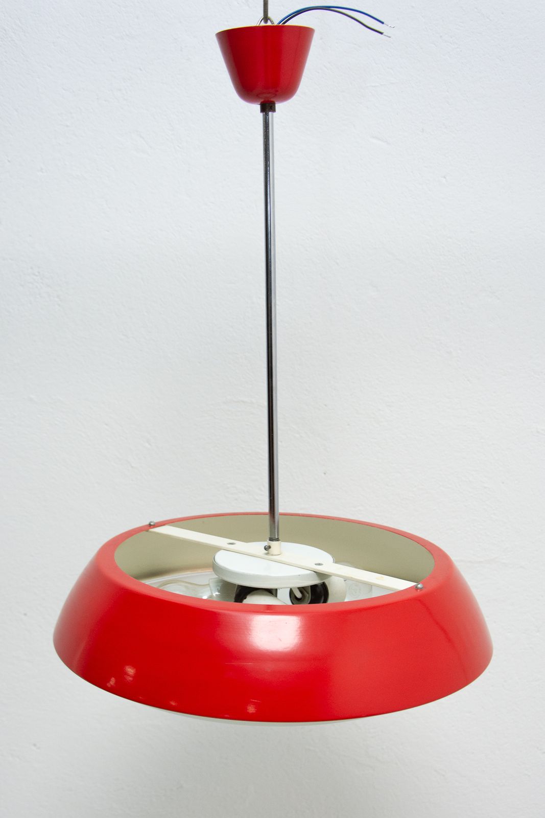 Mid Century Space Age Pendant Lamp By Josef Hurka, Czechoslovakia, 1960´S photo 498.0