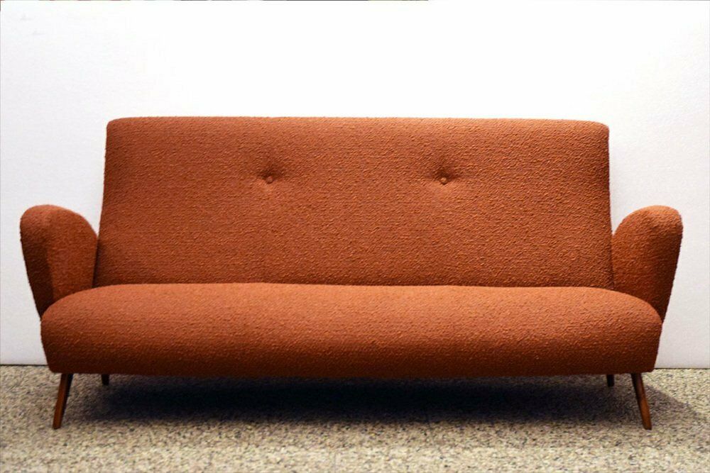 Italian 3 Seater Sofa, 1950s, Vintage