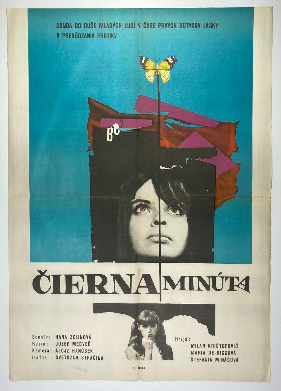 Movie Poster, Dark Moment, Unknown Artist, 1969 photo vintage