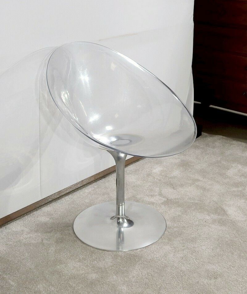 Swivel Armchair Ero/S/ By Philippe Starck For Kartell , 2000s photo furniture