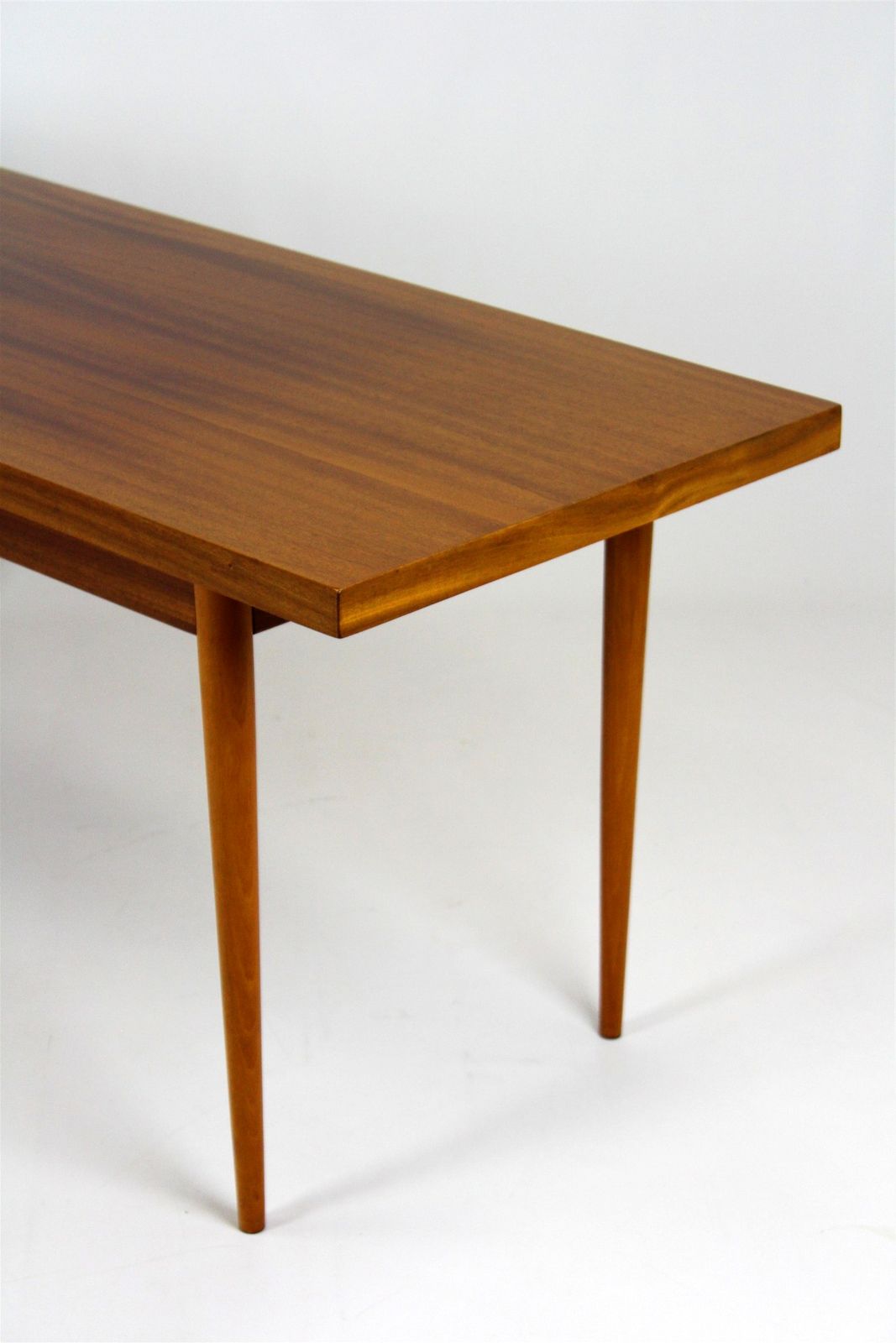 Furniture Mahogany Coffee Table From Up Zavody, 1969 photo