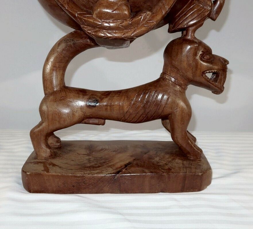 photo vintage Old African Tobacco Pot, 20th, Early 20th Century