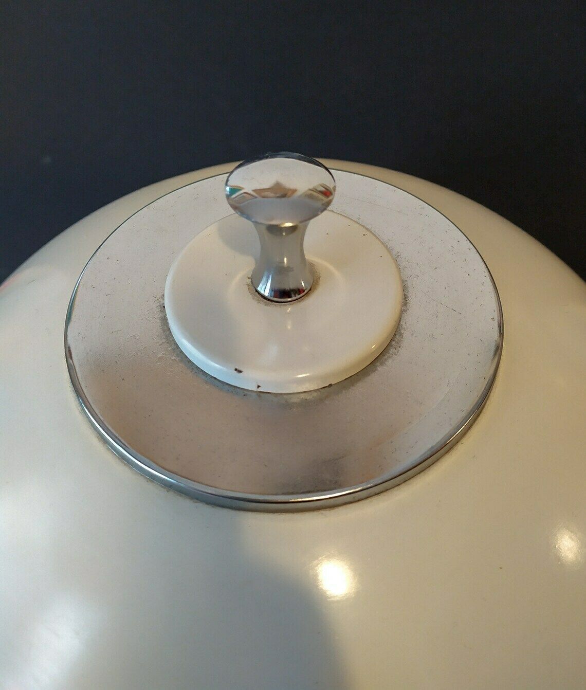 photo furniture Mushroom Desk Light Vintage Desk Lamp Space Age Design Ufo White Metal Art Glass 70s 3 Lights