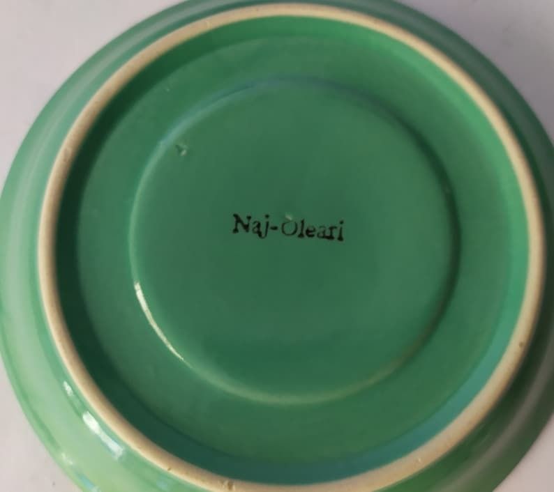 Thè Set Ceramic Service Najoleari Design Massimo Iosa Ghini Vintage 80s 90 Tea Green Yellow Futurist Memphis Style photo buy