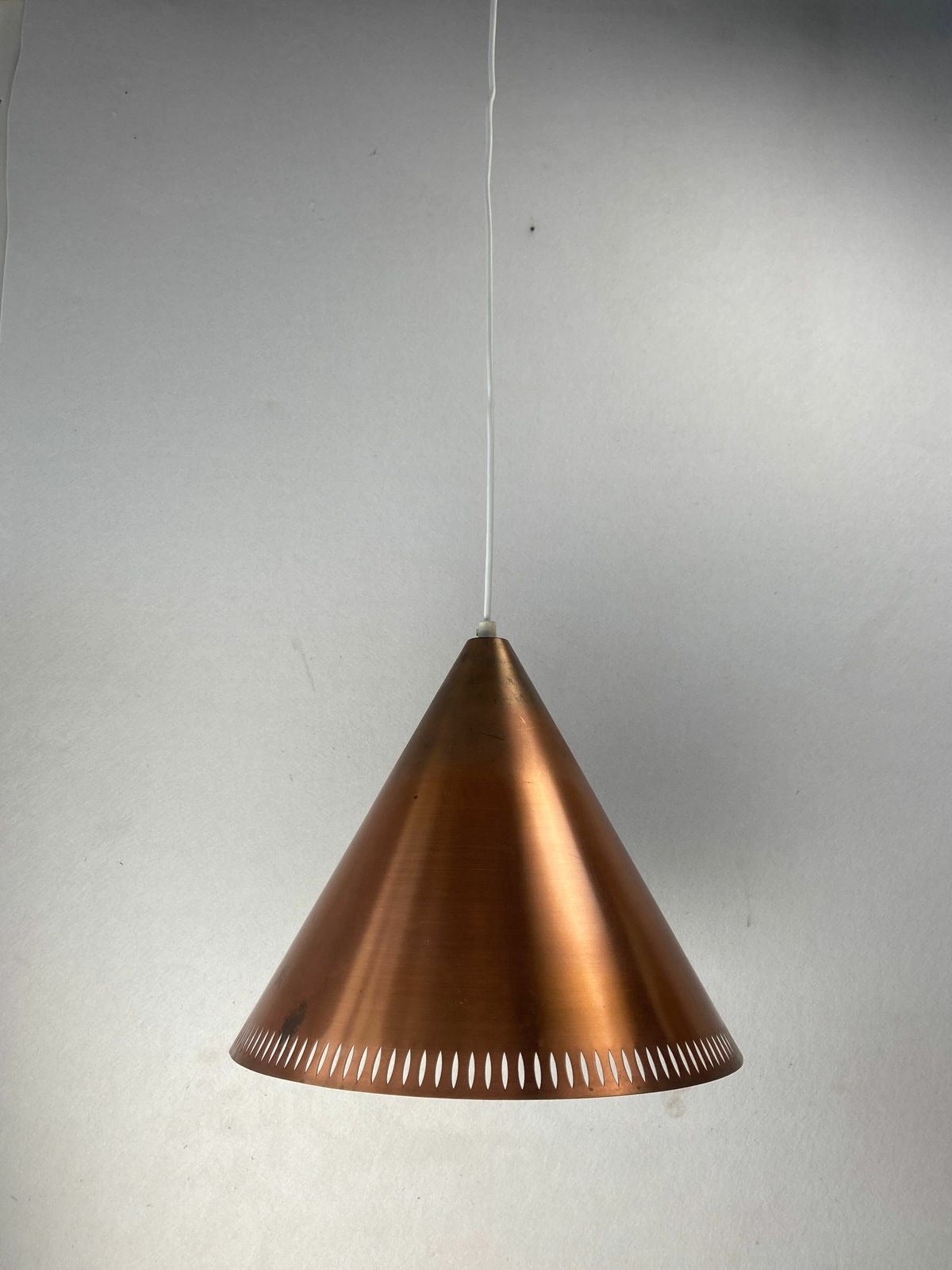 photo furniture Perforated Copper Hanging Pendant, Nordisk Solar, Denmark