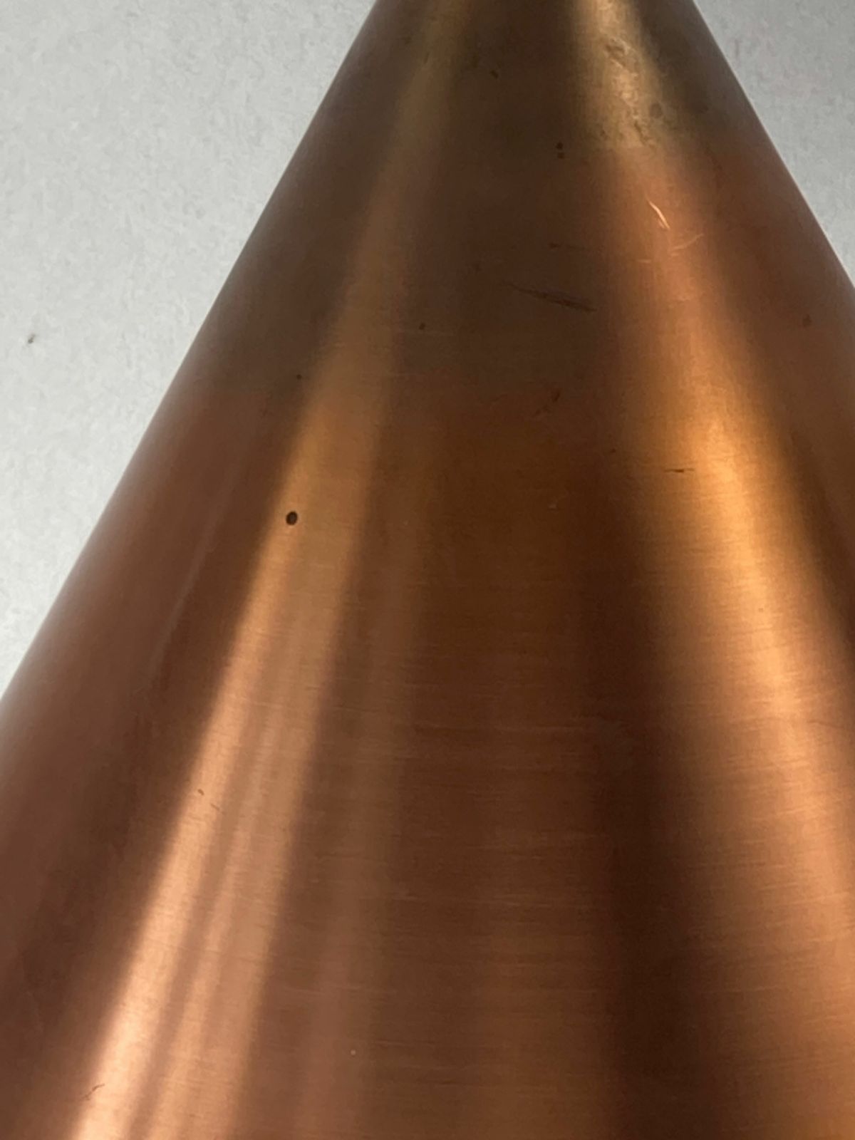 Lighting Perforated Copper Hanging Pendant, Nordisk Solar, Denmark photo