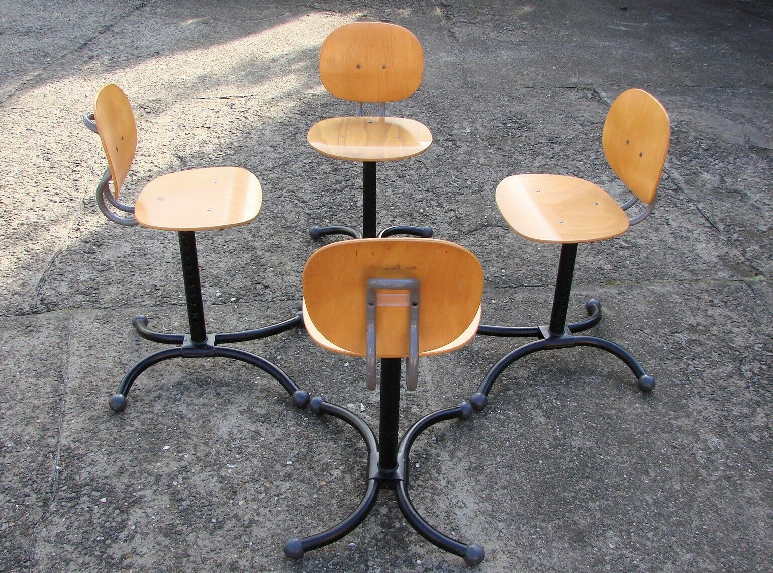 Set Of 4 Kinnarps Chairs, 1970s photo buy