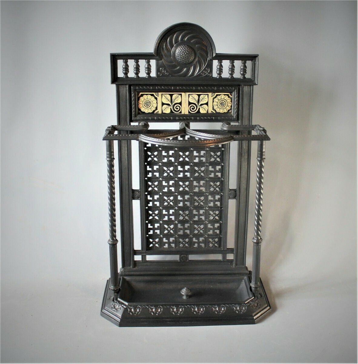 Aesthetic Period Cast Iron Stick Stand