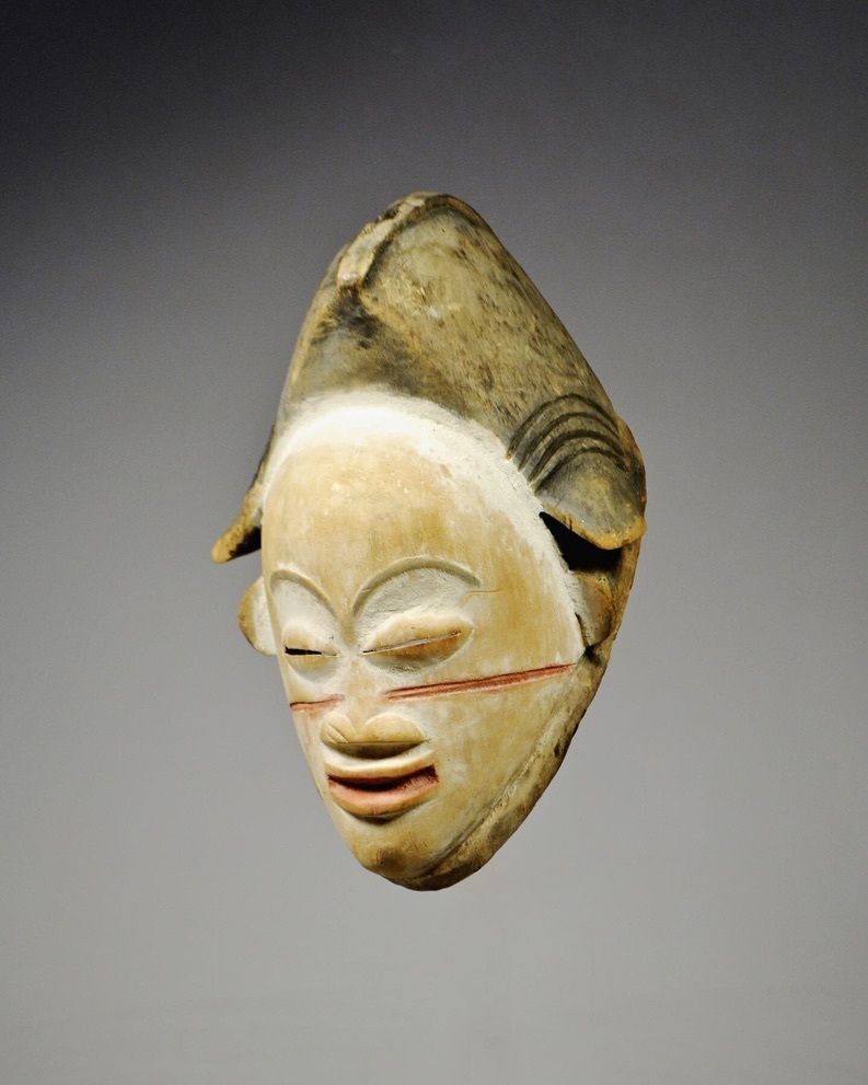 Punu Mask, African Art photo furniture