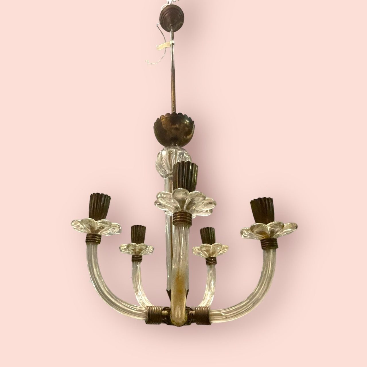 Murano Glass Barovier Chandelier 1940’s