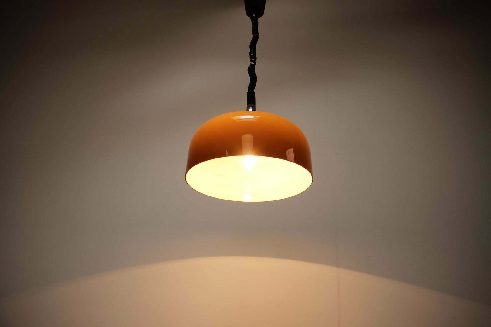 photo furniture Midcentury Pendant By Harvey Guzzini For Meblo, Italy