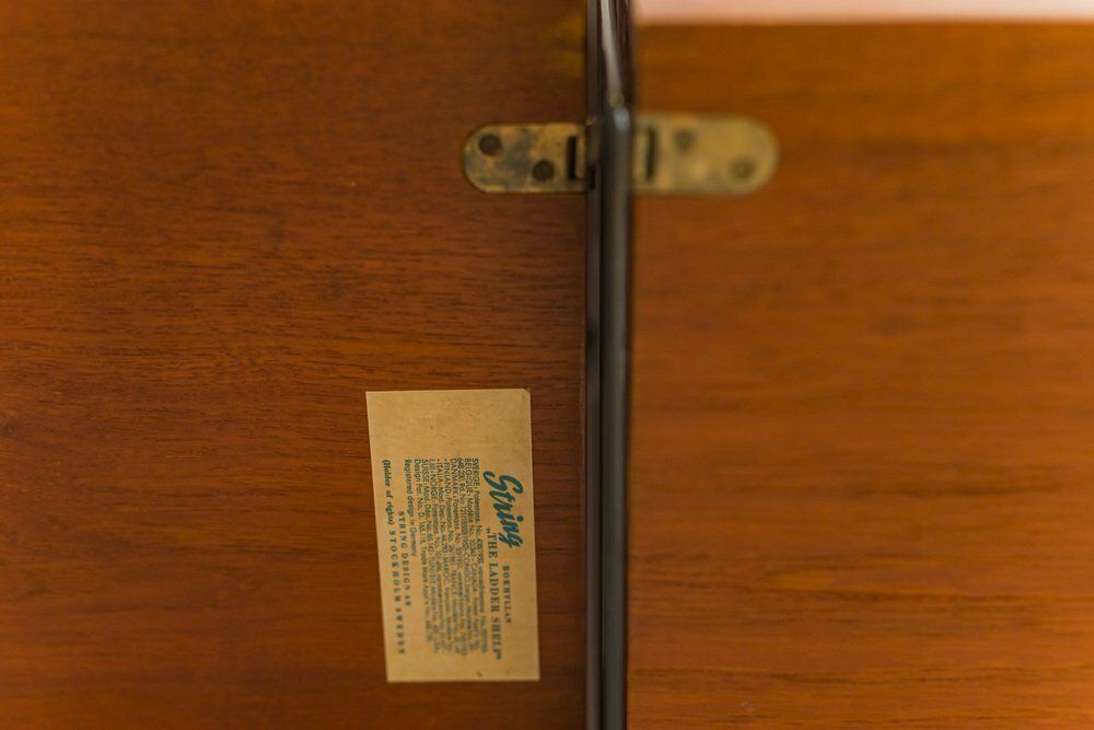 photo buy Teak Modular Wall Shelf By Nils Strinning For String, 1960s