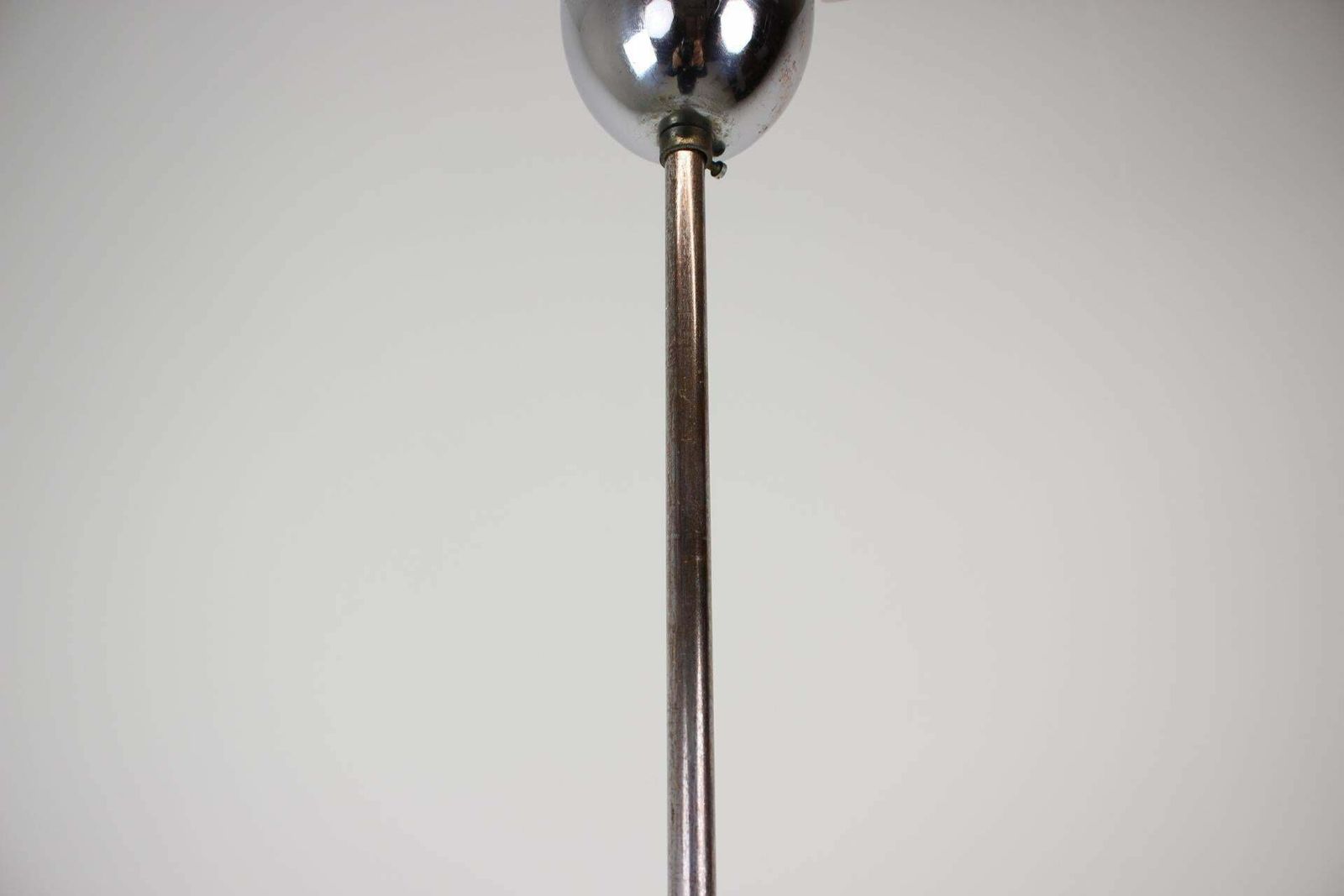 Midcentury Glass Pendant By Napako, Czechoslovakia, 1960s photo 659.0