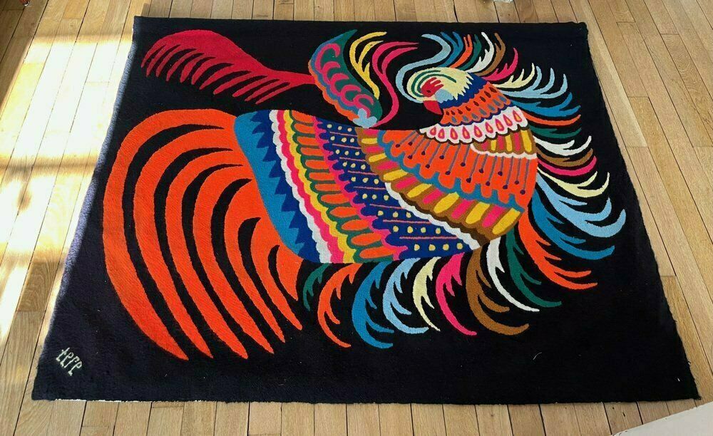 Vintage Bird Tapestry, 1970s photo buy