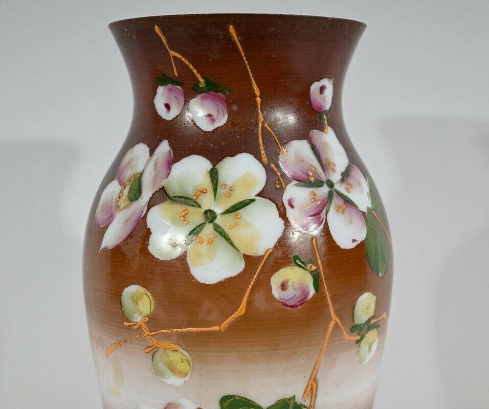 Fine Porcelain Vase, Art Nouveau – 1900 photo vintage