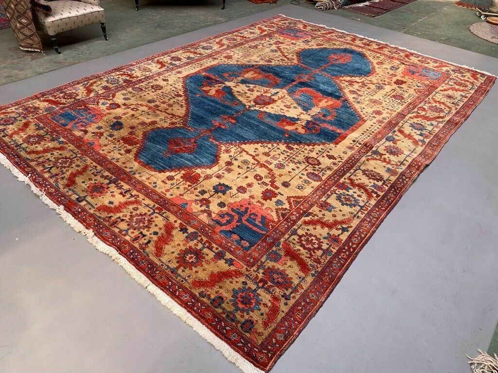 Xl Old Turkish Ushak Rug Oriental 430x300 Cm Vintage Carpet, Tribal Large photo 6650.0