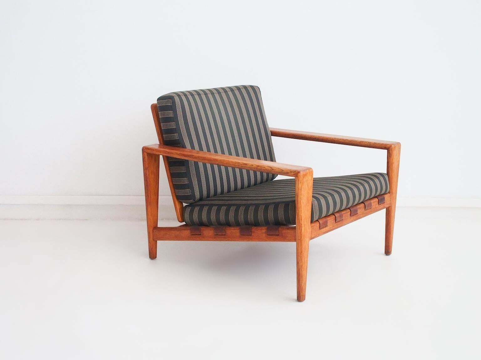 Swedish Modern Oak Armchair Bodö By Svante Skogh photo for sale