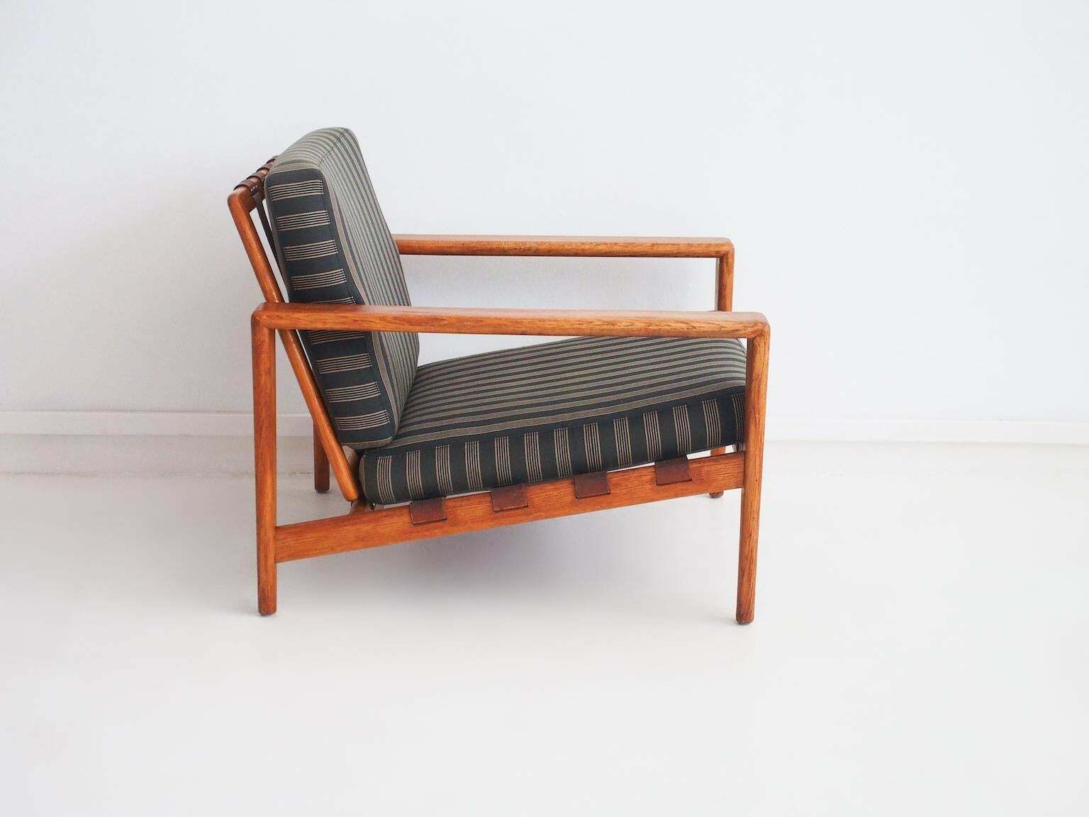 Swedish Modern Oak Armchair Bodö By Svante Skogh photo vinterior