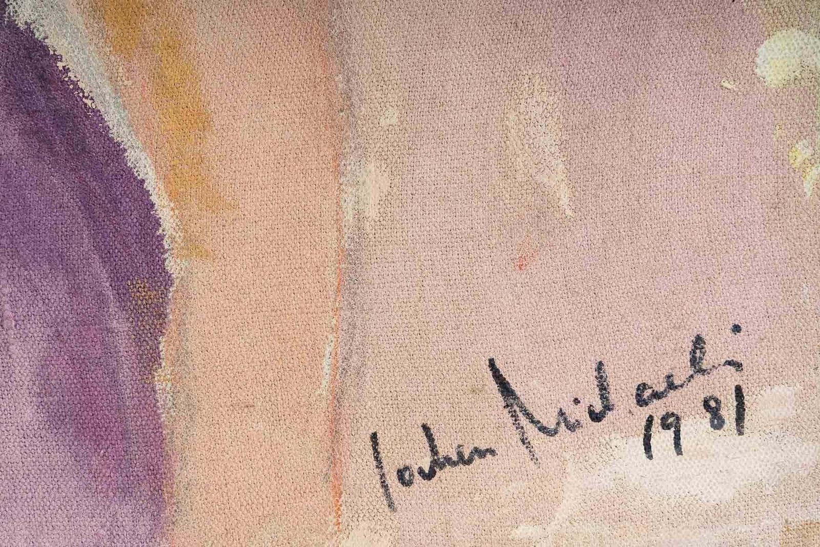 Painting Of A Woman, 20th Century photo Art