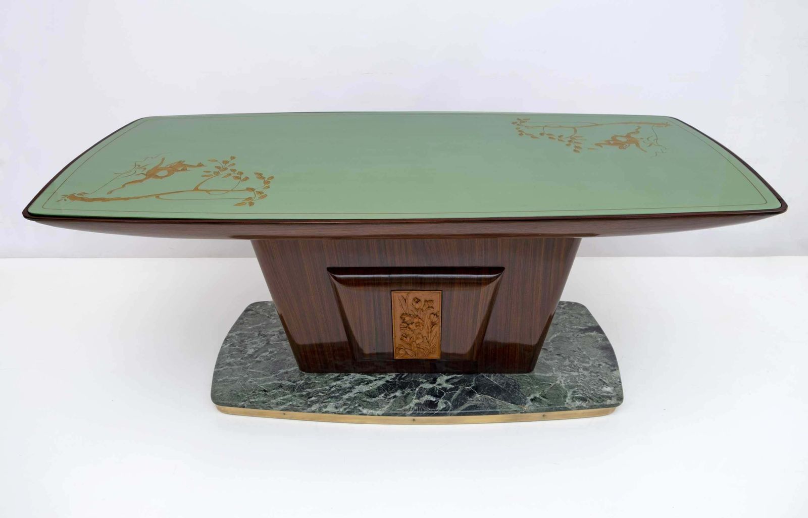 Vittorio Dassi Iconic Design Mid Century Modern Italian Dining Table, 50s, Rare! photo furniture