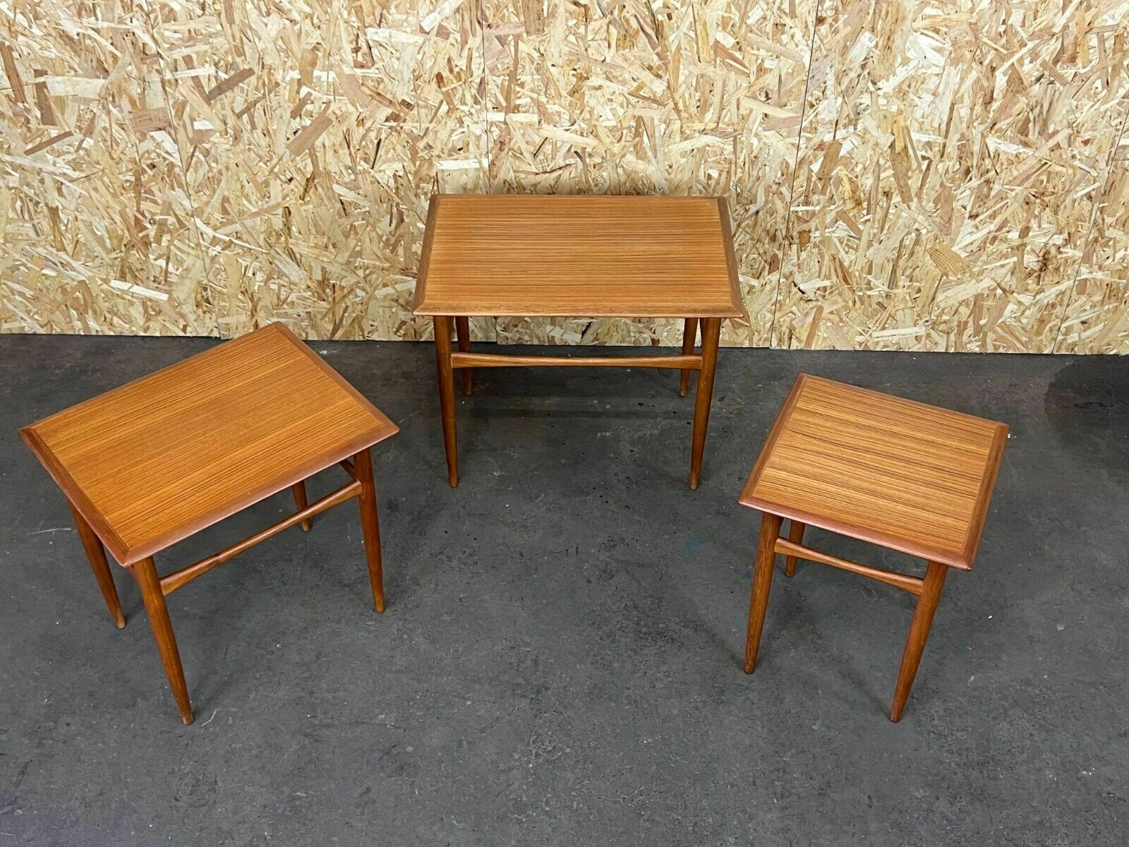 photo furniture 60s 70s Teak Nesting Tables Kai Kristiansen Skovmand & Andersen Design