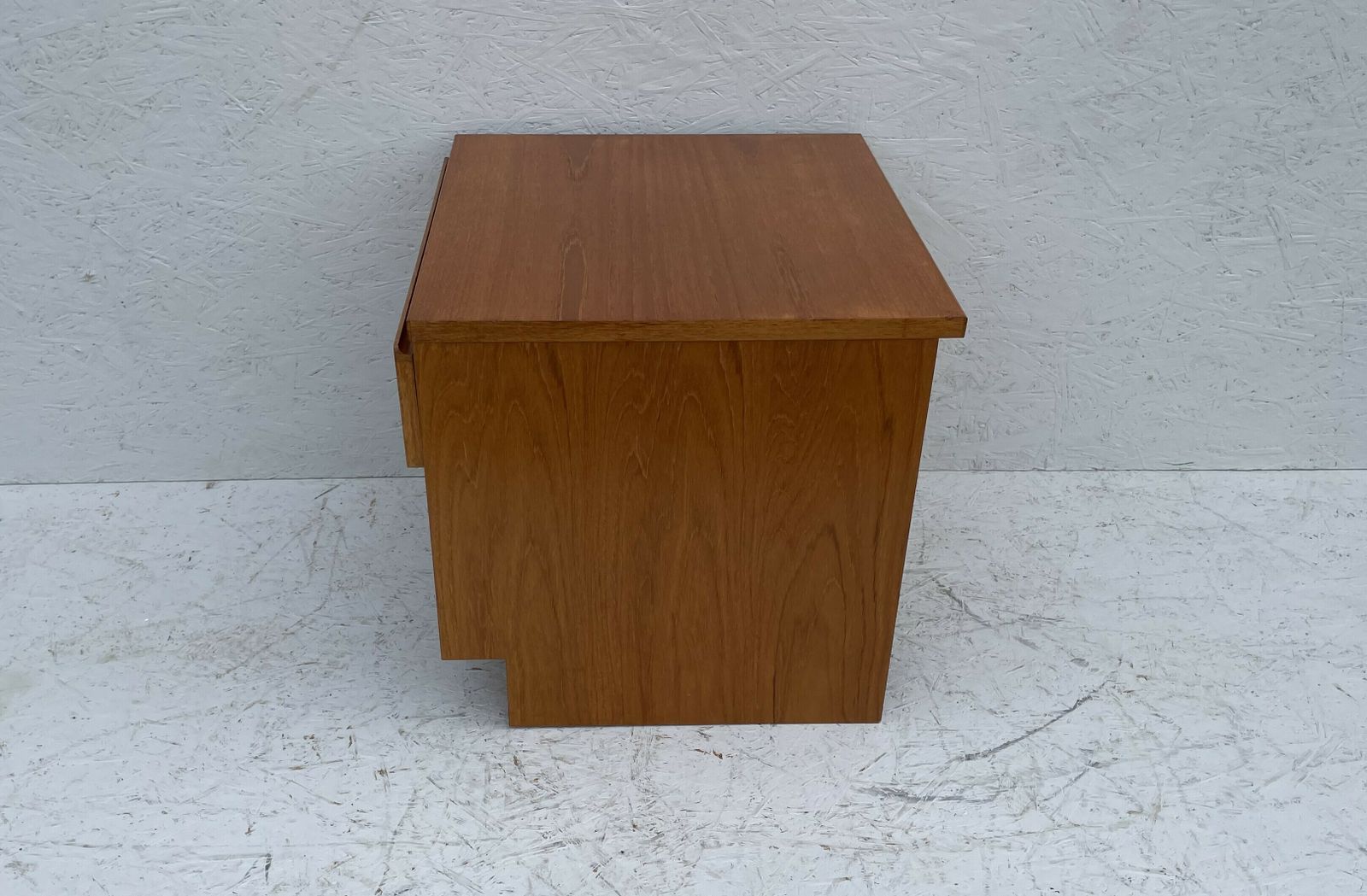 Vintage 1970's Teak Media Cabinet photo vintage