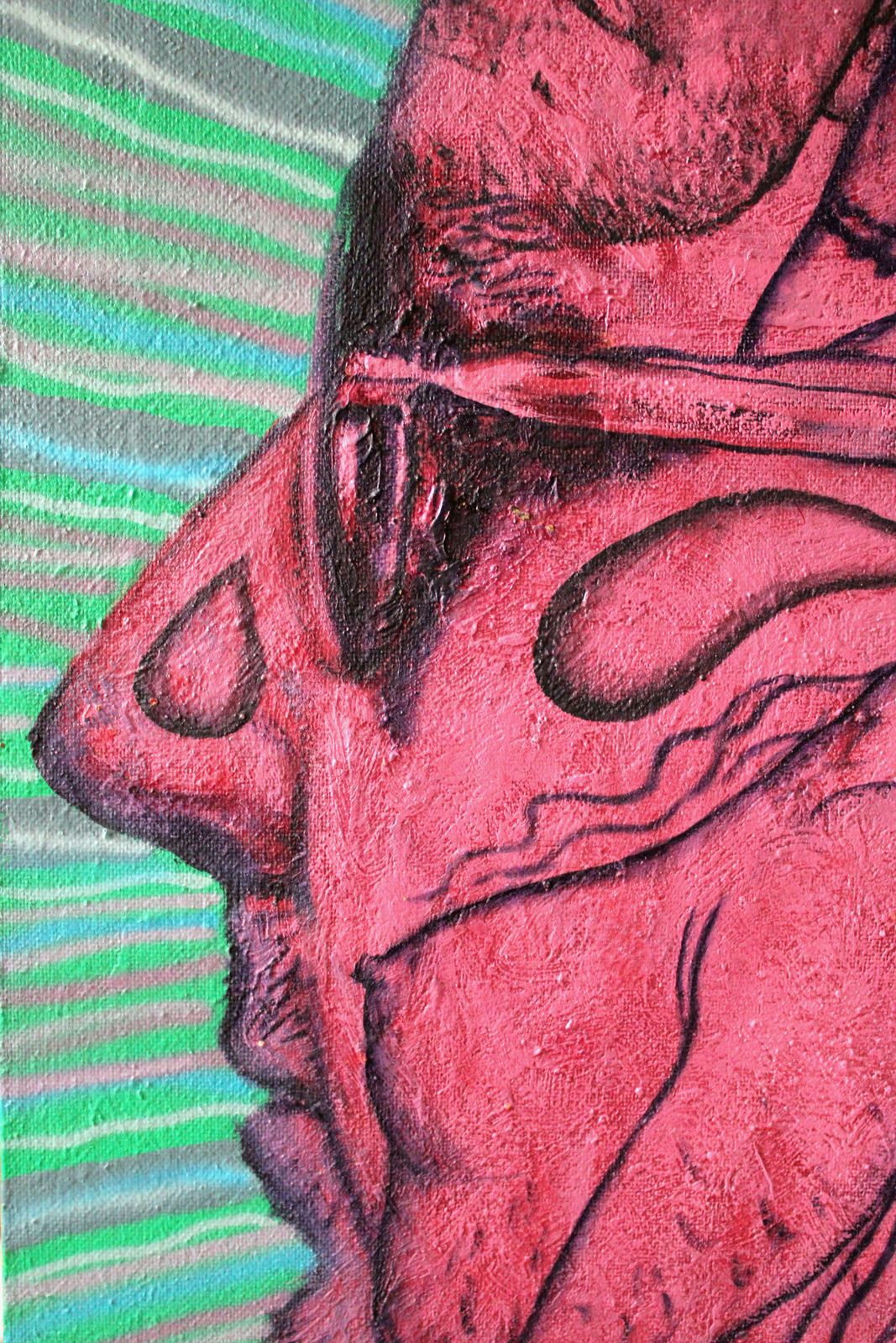 Juris Utans Tattoo Me 2 2002., Cardboard, Mixed Media Art photo Art