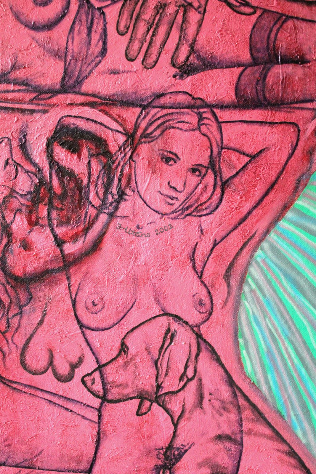 Juris Utans Tattoo Me 2 2002., Cardboard, Mixed Media Art photo 5010.0