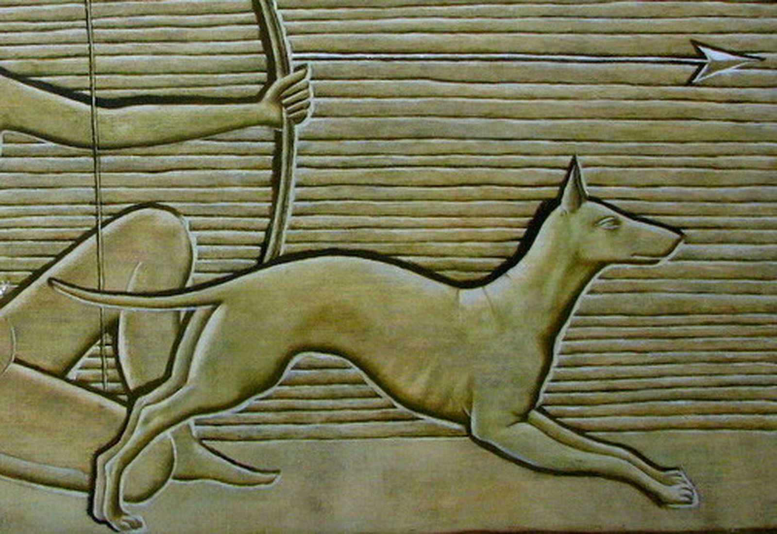 Tatyana Palchuk Hunting Egypt. 2001. Oil On Canvas photo 6710.0