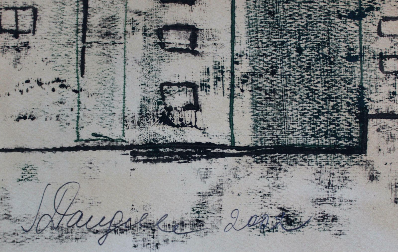 Sigita Daugule Houses. 2001. Oil On Canvas 2001 photo Art