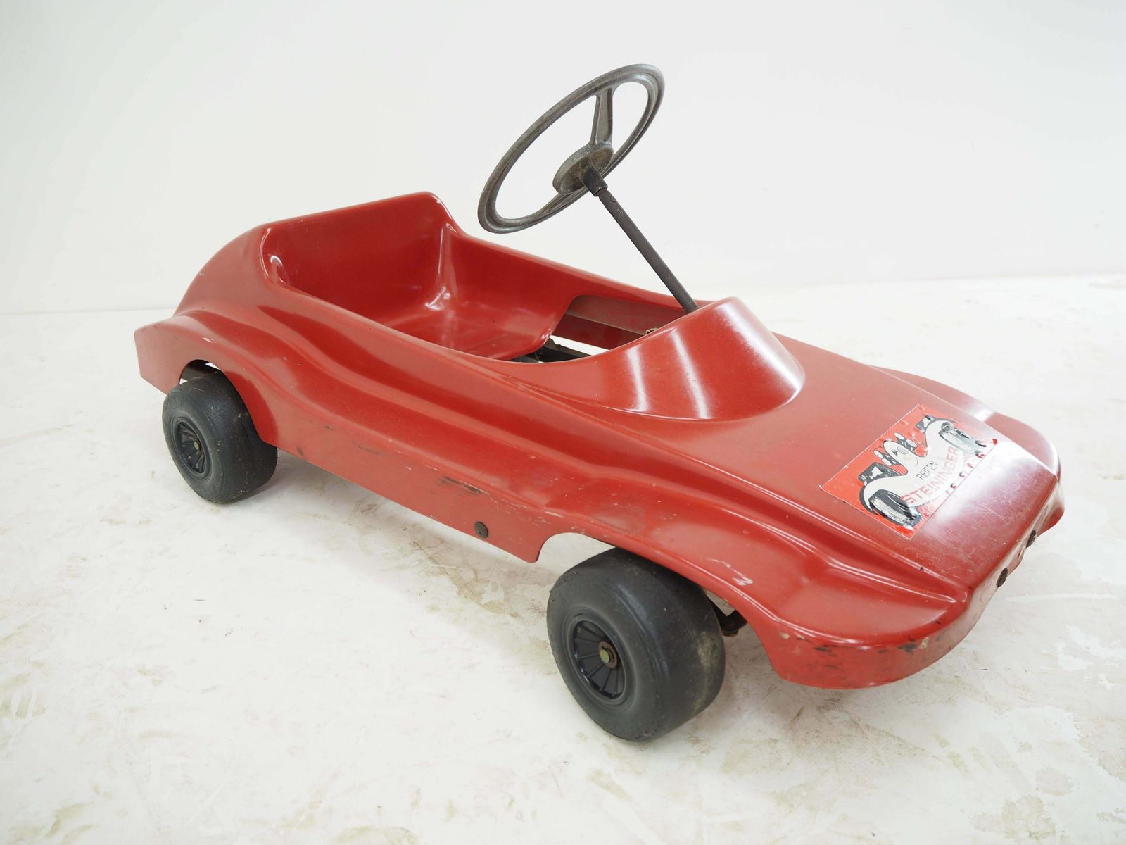 Midcentury Kids Mechanical Pedal Car, 1960s photo Home Decor