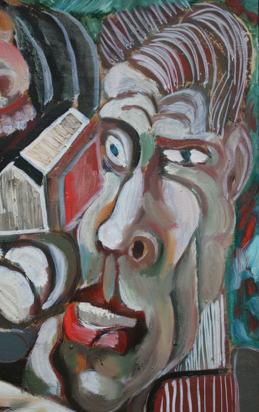 Vladimir Glushenkov Flirt. 1970. Cardboard, Mixed Media Art, photo buy