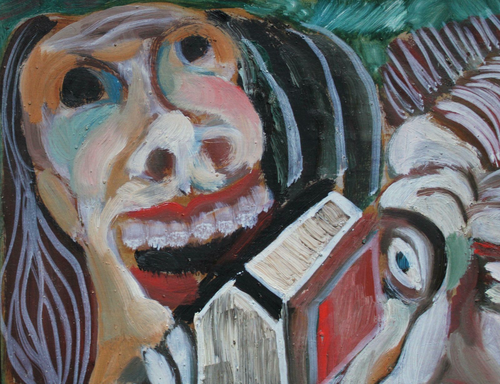 photo furniture Vladimir Glushenkov Flirt. 1970. Cardboard, Mixed Media Art,