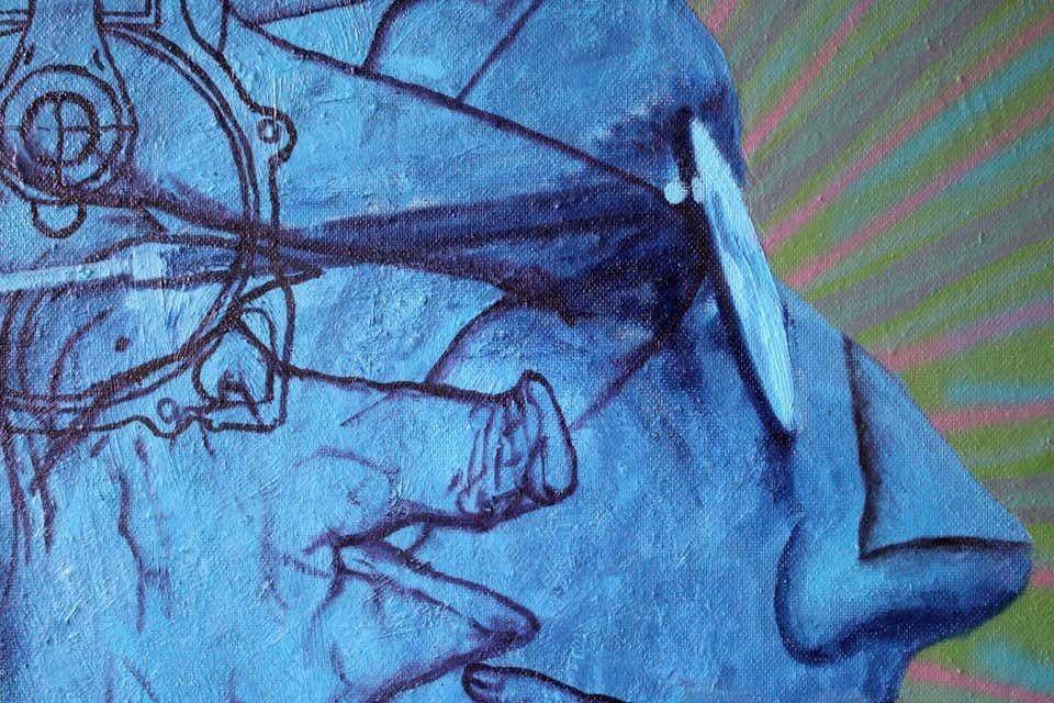 Juris Utans Tattoo Me 4 2002., Cardboard, Mixed Media Art photo Art