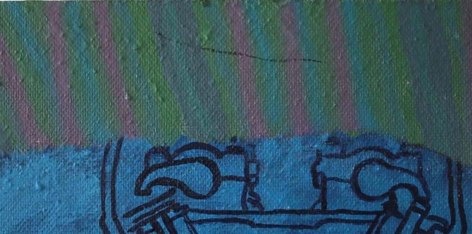 Art Juris Utans Tattoo Me 4 2002., Cardboard, Mixed Media Art photo