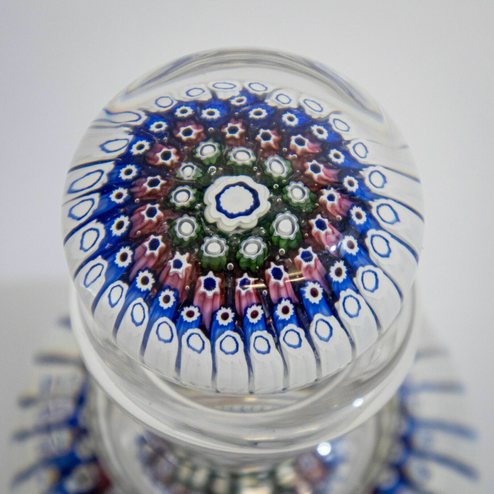 Millefiori Glass Inkwell, 1900s photo 365.0