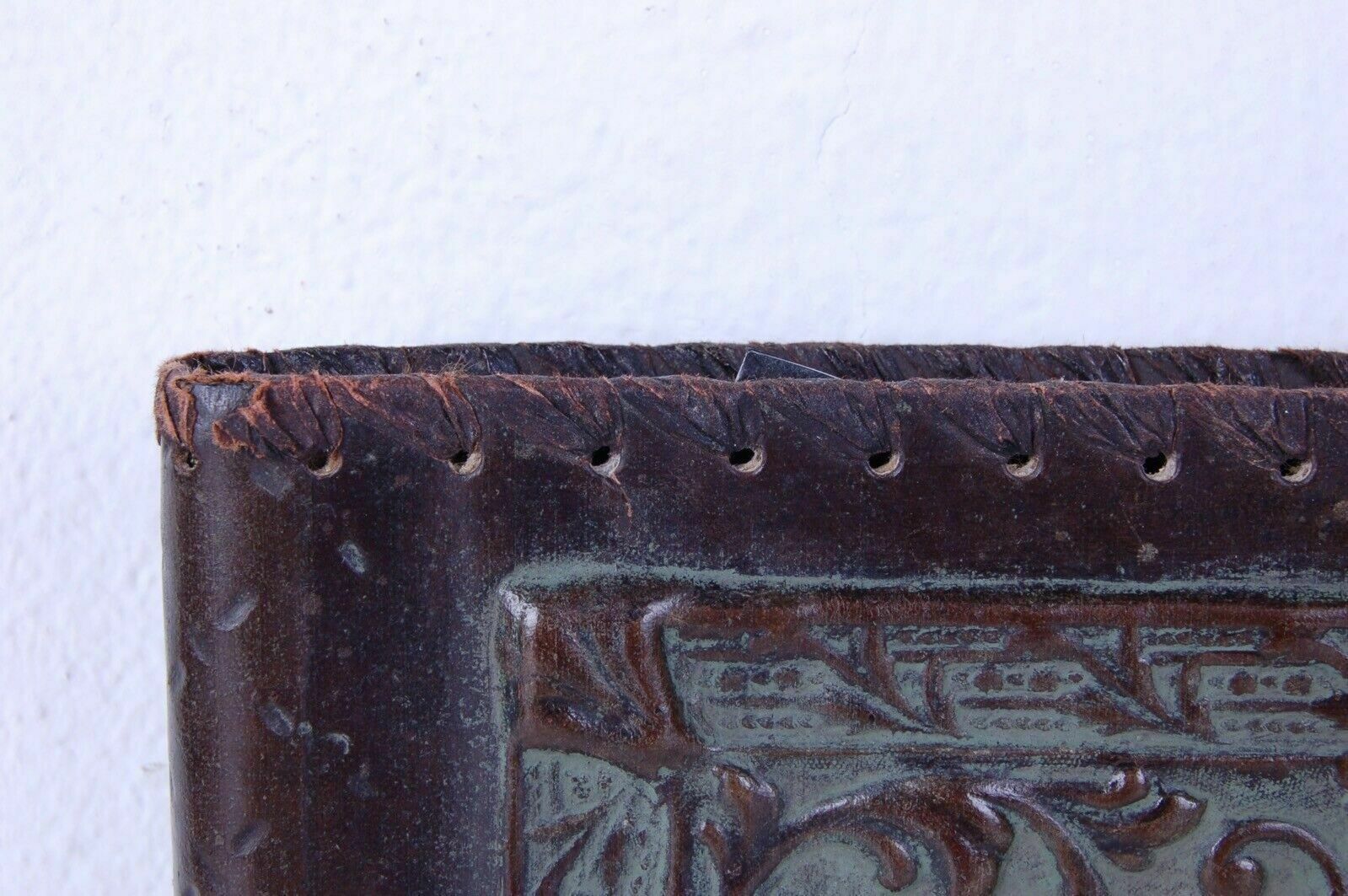 Pair Of Antique Leather Photo Frames, Early 1900s photo Home Decor