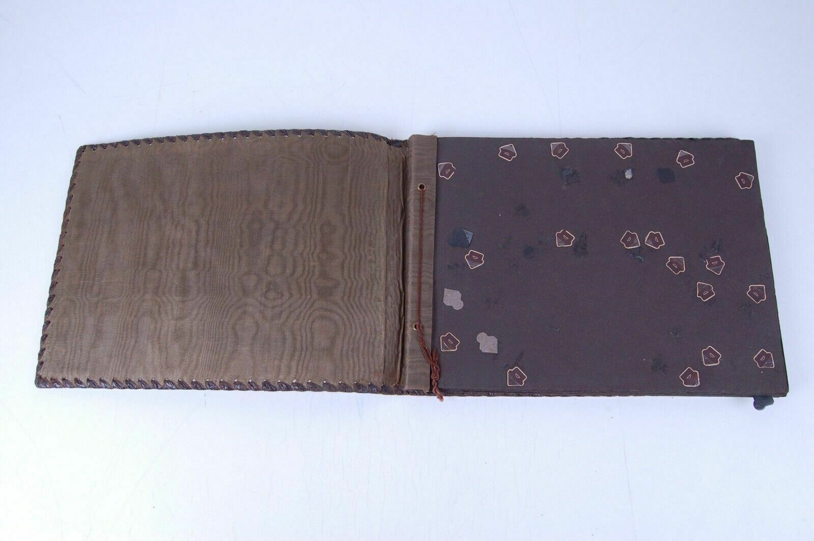 Pair Of Antique Leather Photo Frames, Early 1900s photo vinterior