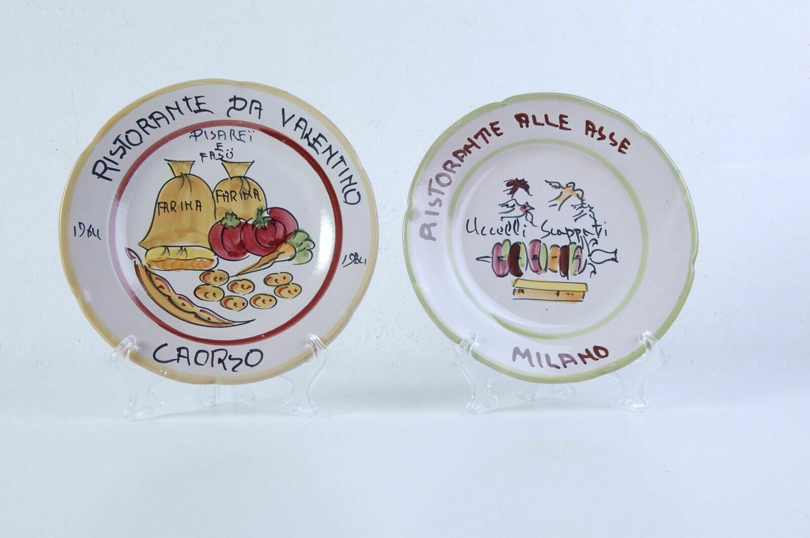 Lot Of 15 Plates Of Good Memory Ceramiche Solimene Ventennale 1964 1984 photo 126.0