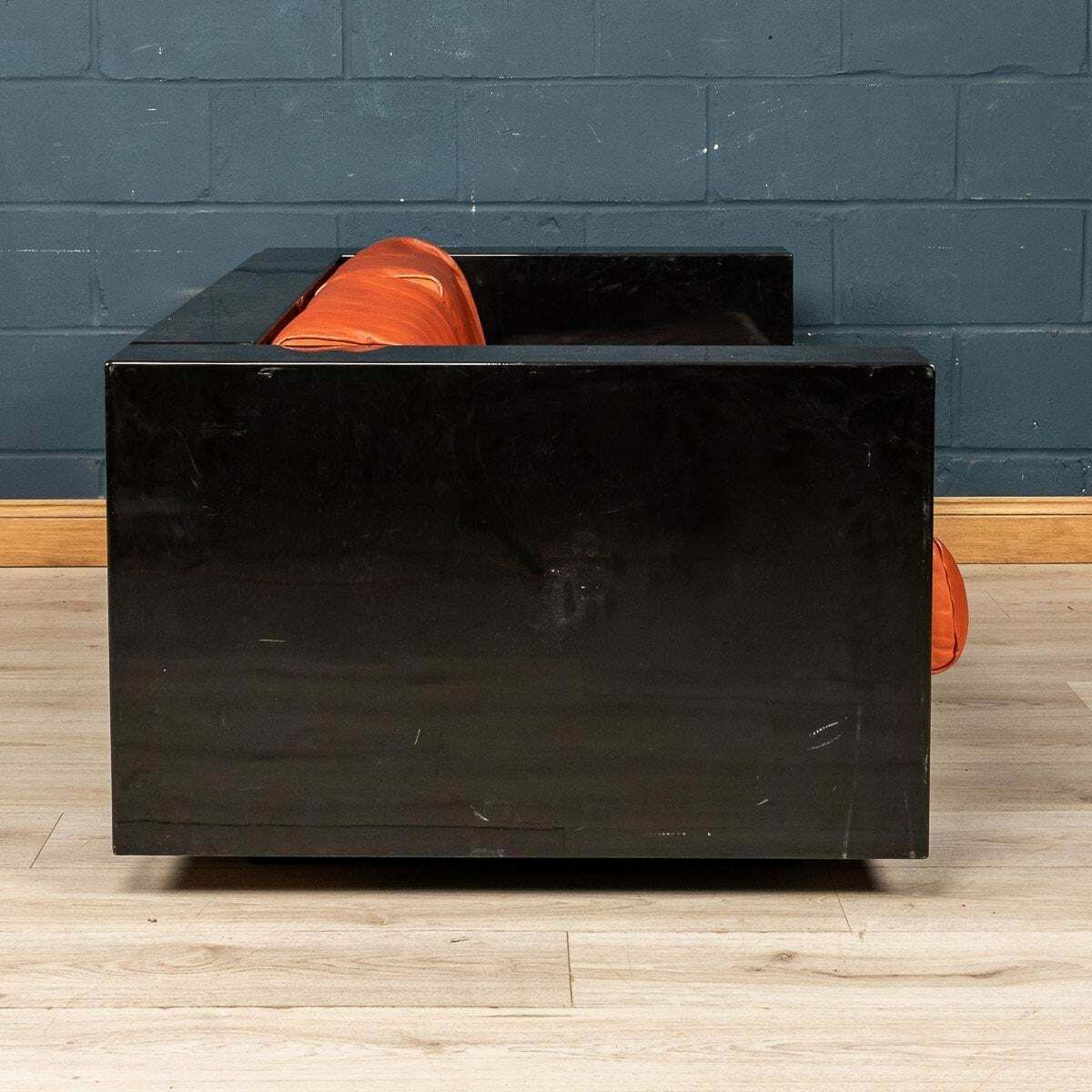 20th Century Two Seater Sofa By Lella And Massimo Vignelli For Poltronova photo vinterior