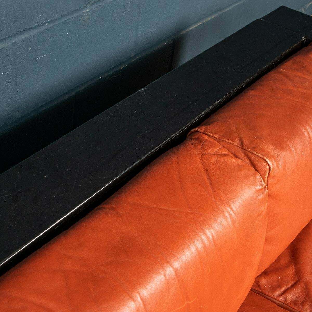 Furniture 20th Century Two Seater Sofa By Lella And Massimo Vignelli For Poltronova photo