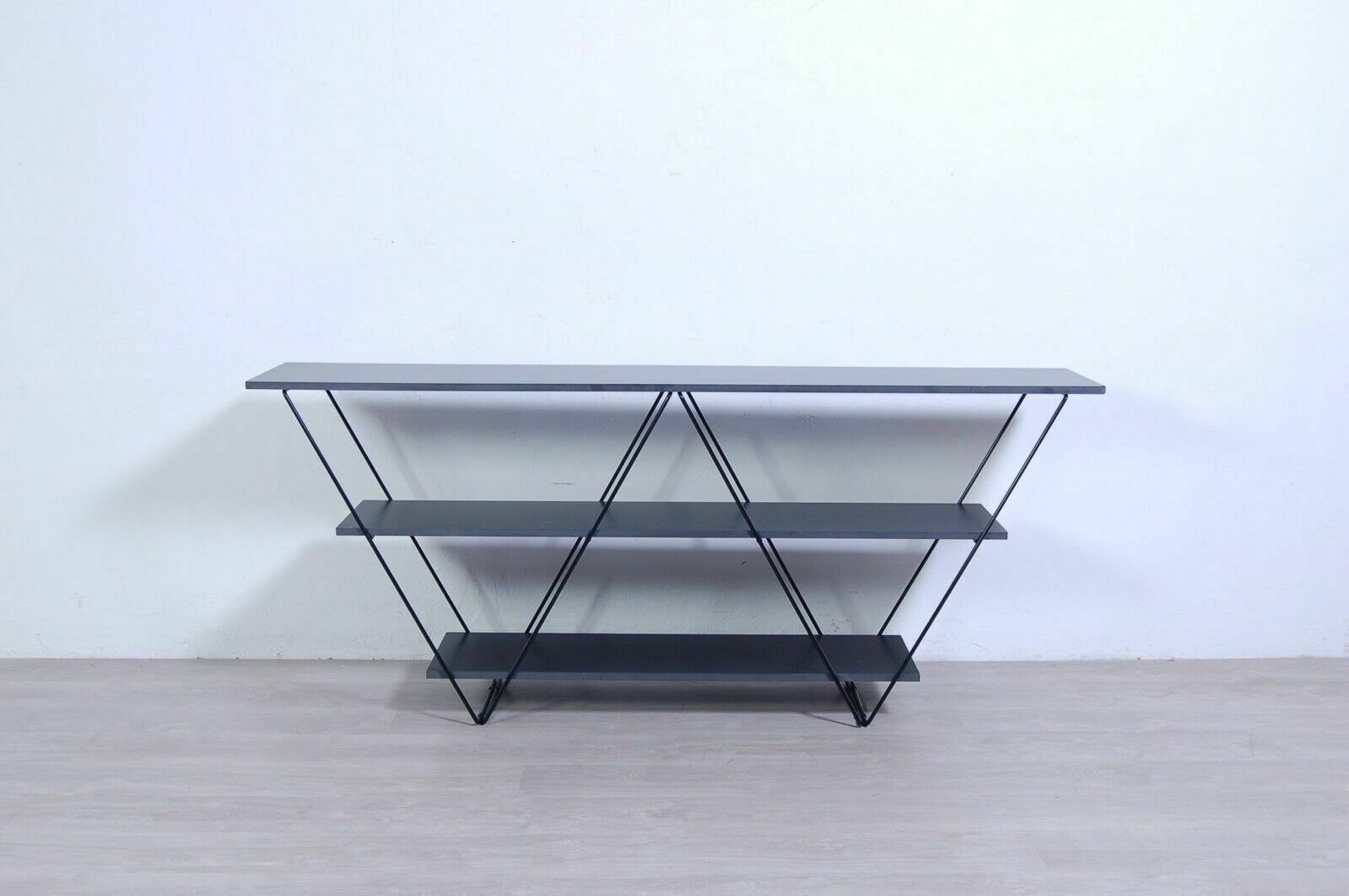 Modern Bookcase Bookshelf Etagere Unit Of Shelves Ikea Kavat Design 90s photo furniture