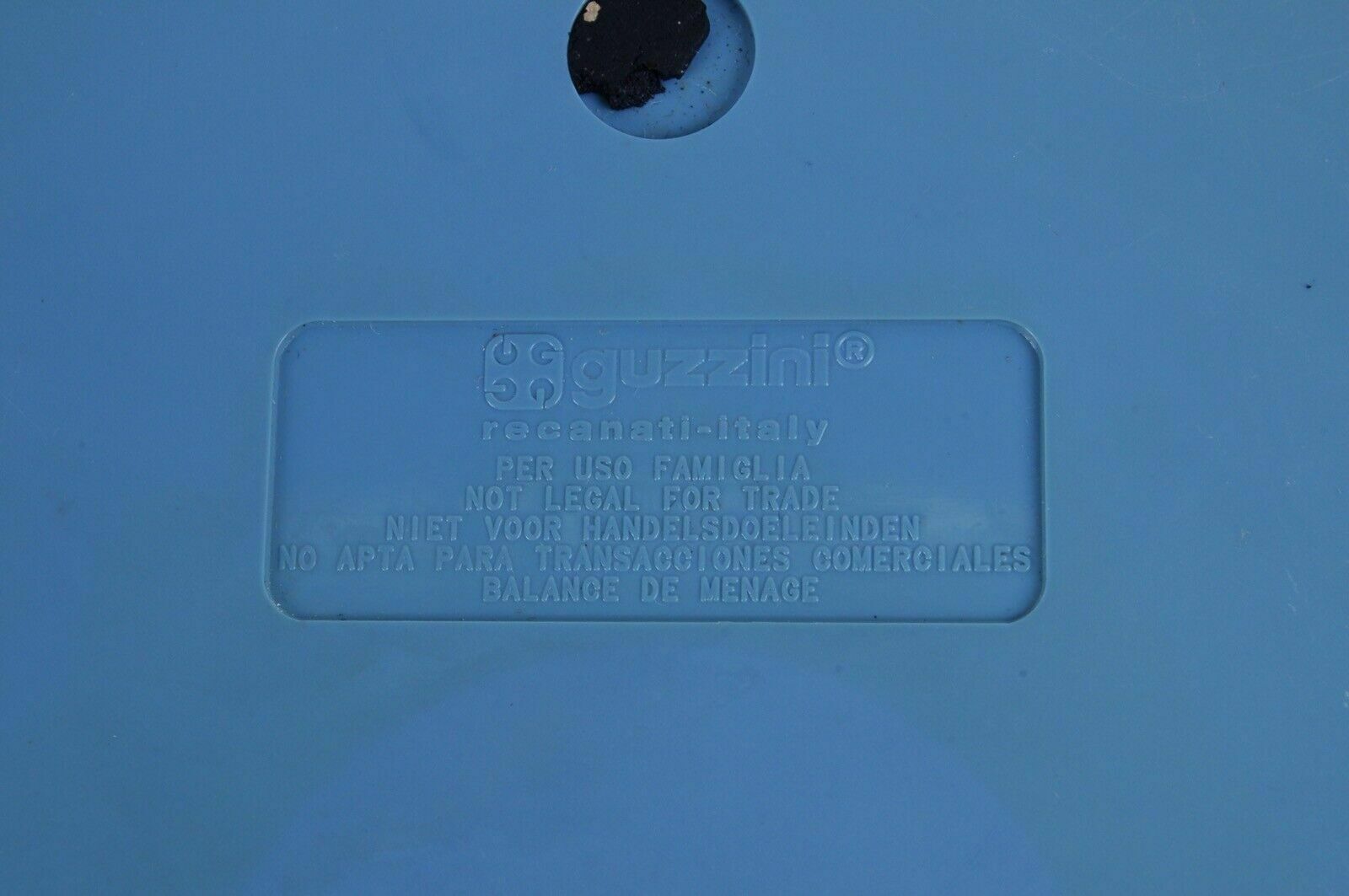 Guzzini Vintage Dolly Kitchen Scale, Designed By Ennio Pasini From The 1980s photo buy