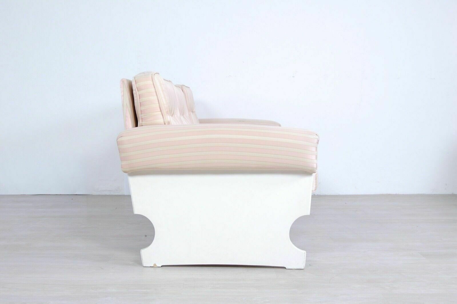 70s Design Sofa Vintage Sofa Wooden Structure With Sormani Style Curves photo 263.0