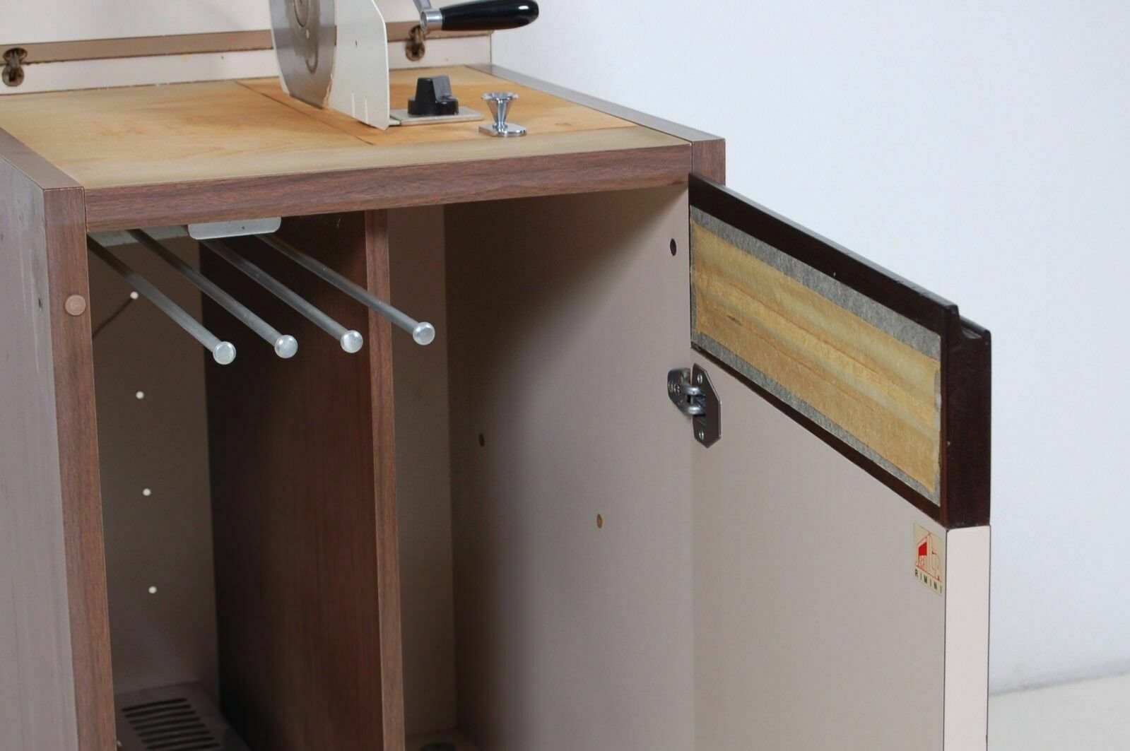 1950s Kitchen Wall Unit, Sarila (Rimini), With Slicer And Tea Towel Warmer. photo 95.0