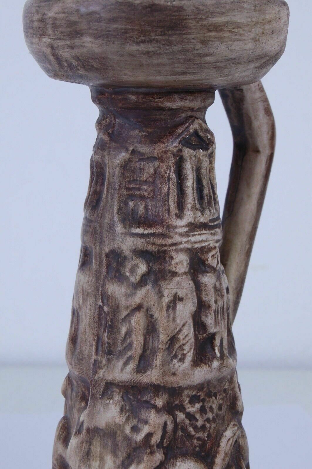 Ceramica Sam San Marino Single Flower Vase Design No Gambone Craftsmanship photo vintage
