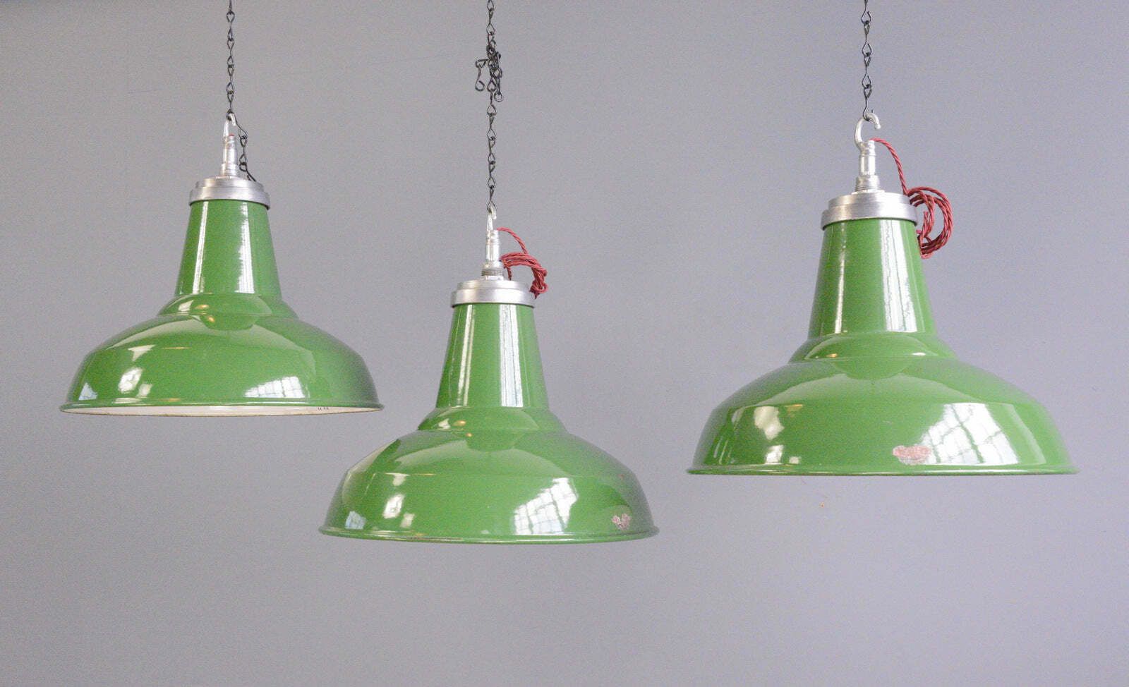 English Factory Lights By Thorlux Circa 1950s photo furniture