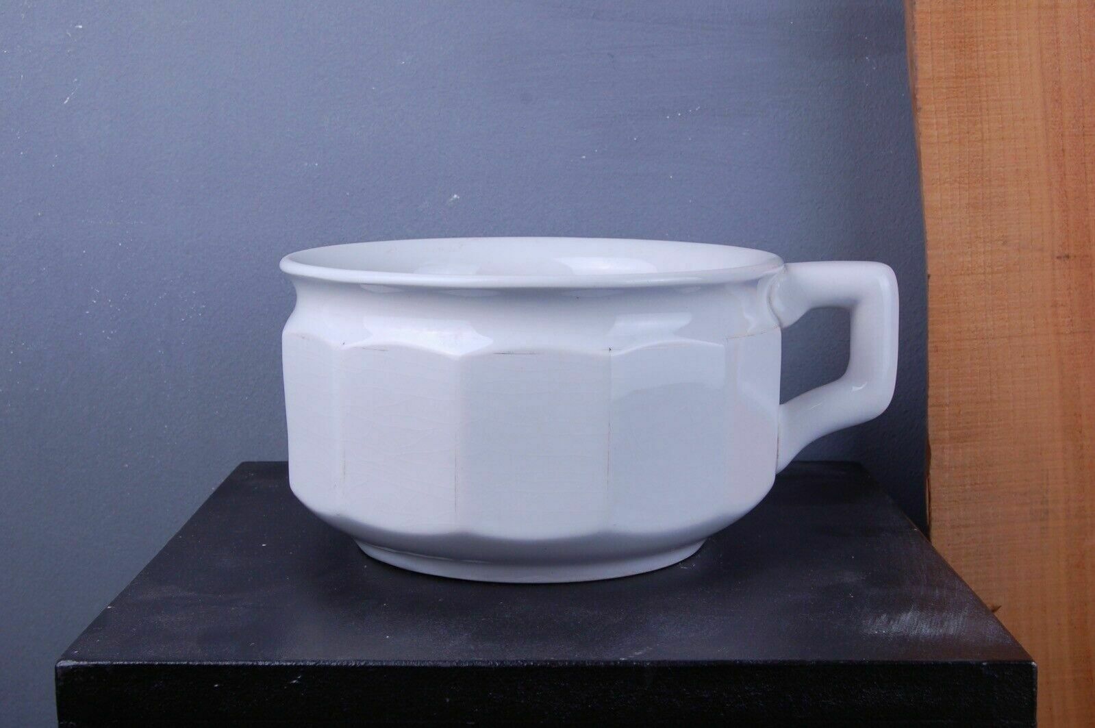 Pot In White Ceramic, Original Laveno. 1957. photo 52.0