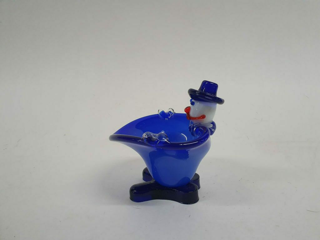 Glazen Clownschaal Of Asbak In Murano Stijl, Italië, Ca. Jaren 1970 photo 189.6