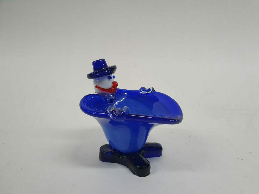 Glazen Clownschaal Of Asbak In Murano Stijl, Italië, Ca. Jaren 1970 photo buy